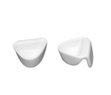 Pocillo Salsero Loza Blanca 6.5 cm Stratus (Set 6 Piezas)