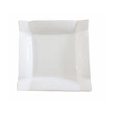Plato Cuadrado Loza Blanca 19 cm Eclissi Stratus
