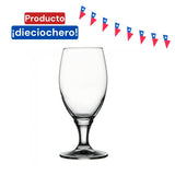 Set 12 Piezas Copa de Cerveza Vidrio Cheers 390 ml Altura 17,7 cm Pasabahce