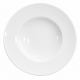 Plato de Pasta Ala Ancha Porcelana Blanca 30 cm Stratus
