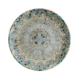 Plato Bajo Porcelana Mosaico 27 cm Luca Mosaic Bonna