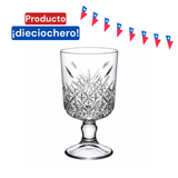 Set 4 Piezas Copa Agua Vidrio Templado Timeless 330 ml Pasabahce