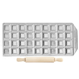 Molde de Ravioli Clásico Aluminio Fundido 36 Cavidades 35x35 mm Imperia