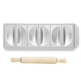 Molde para Ravioles Sorrisi Aluminio sobre Base Acero Imperia