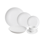Set Vajilla Porcelana Blanca 36 Piezas Universal Schmidt