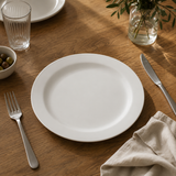 Plato Bajo Loza Blanca 25 cm Future Stratus