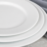 Plato Bajo Loza Blanca 30 cm Venecia Stratus