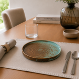 Plato Bajo Porcelana Coral 21 cm Bonna