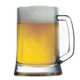 Schop de Cerveza Vidrio Pub 500 ml Altura 13,6 cm Set 6 Piezas Pasabahce